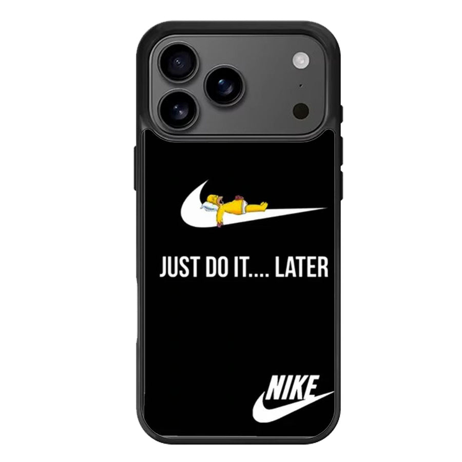 Nike Just Do It Later iPhone 17 Case
