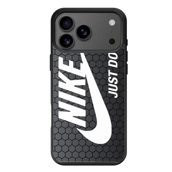 Nike White Hexagon iPhone 17 Case