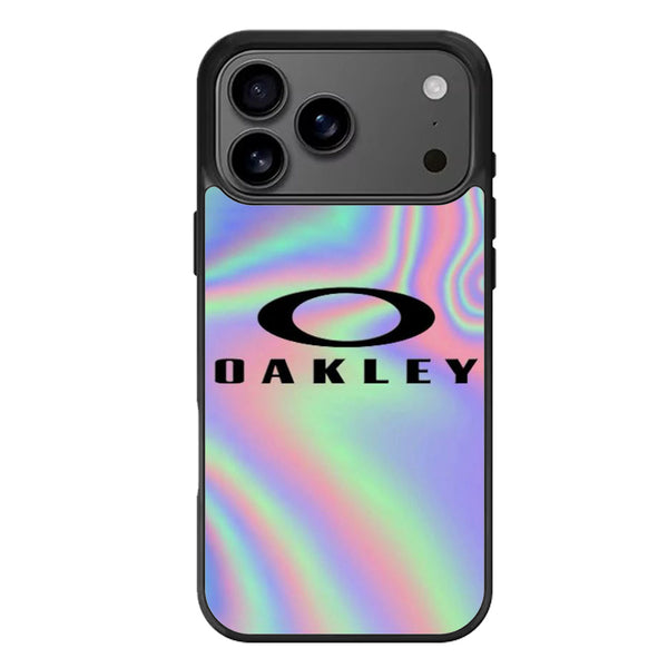 Oakley Logo Holographic iPhone 17 Case