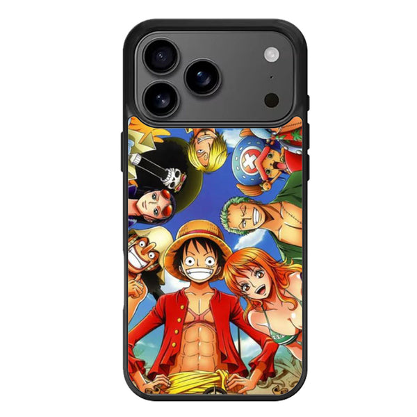 One Piece Anime Character Cover iPhone 17 Case