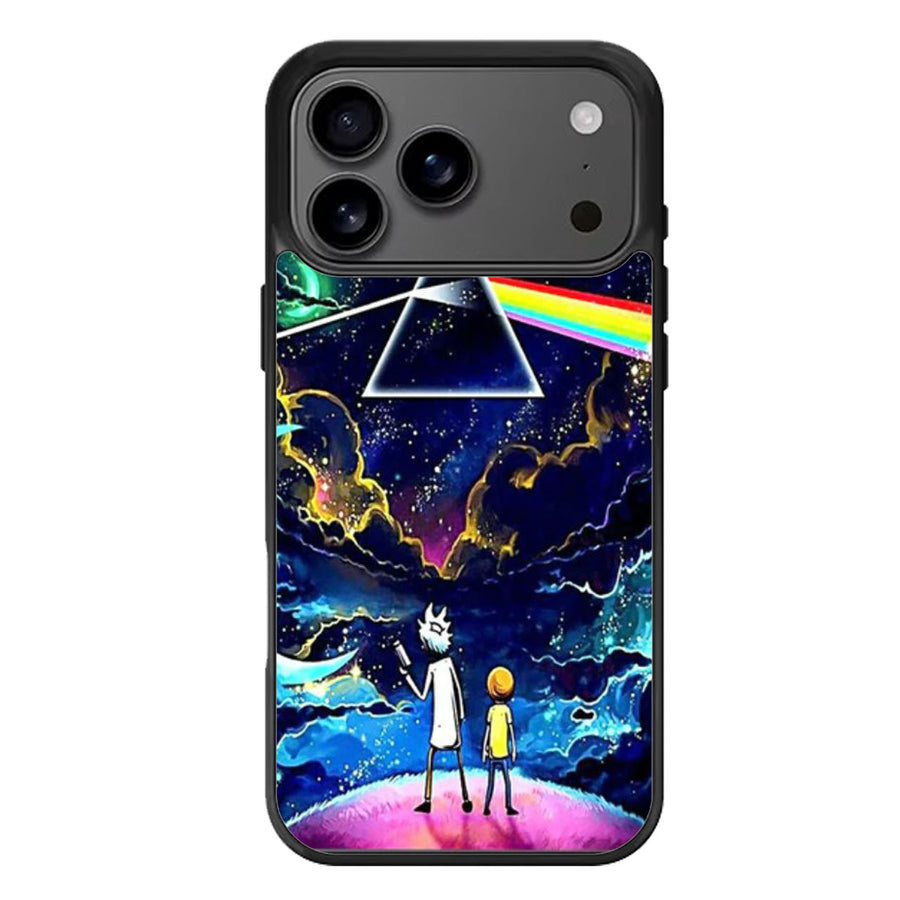 Pink Floyd Rick Morty iPhone 17 Case