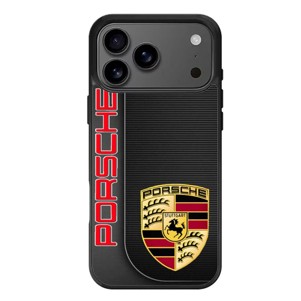 Porsche Red Black iPhone 17 Case