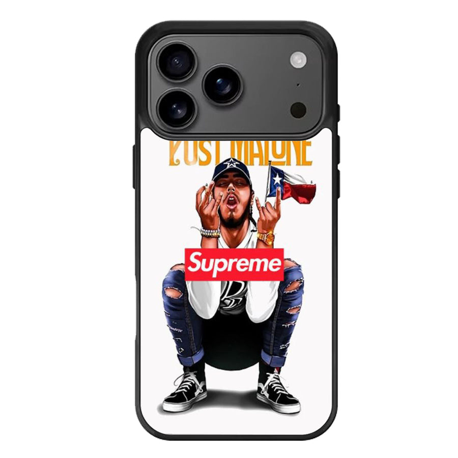 Post Malone Design iPhone 17 Case