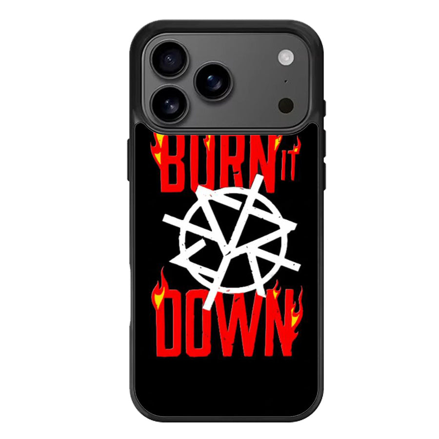Seth Rollins Burn It Down iPhone 17 Case