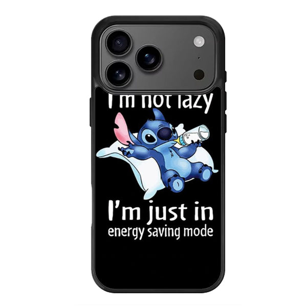 Sticth Im Not Lazy Cover iPhone 17 Case