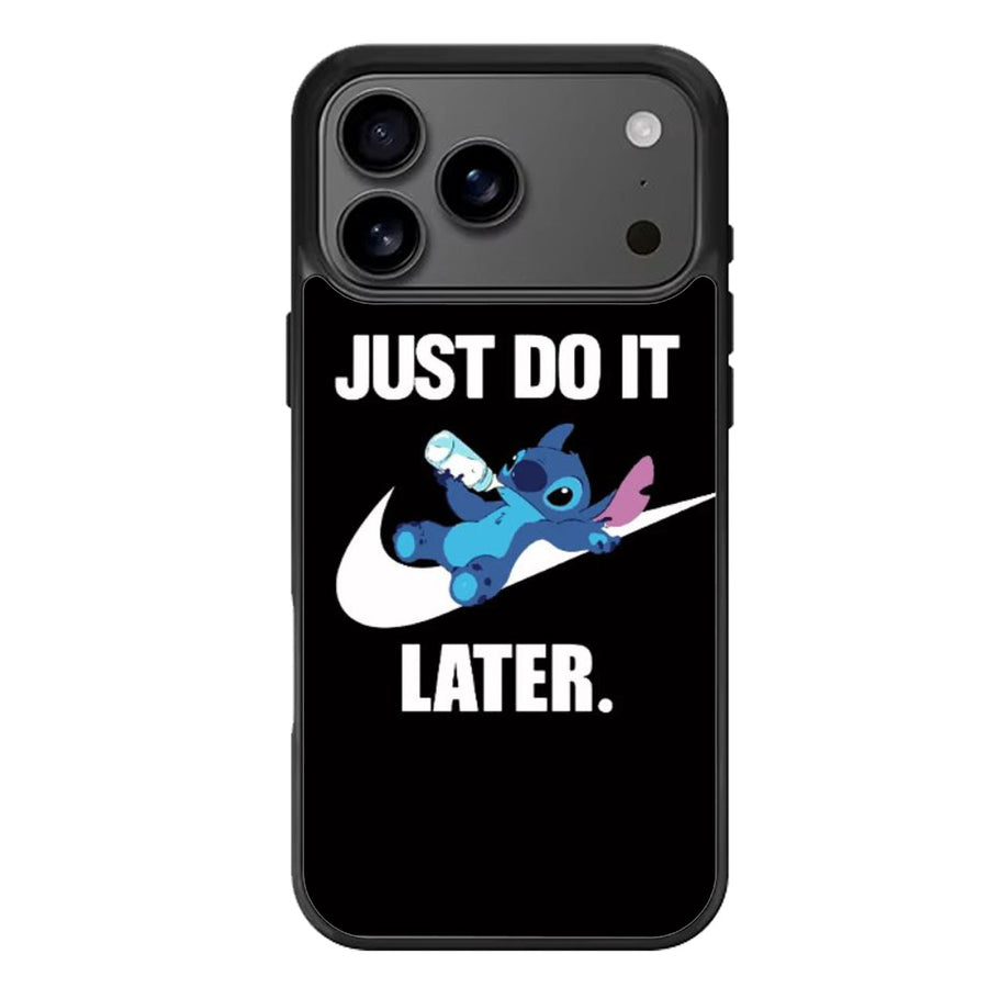 Sticth Just Do It Later iPhone 17 Case