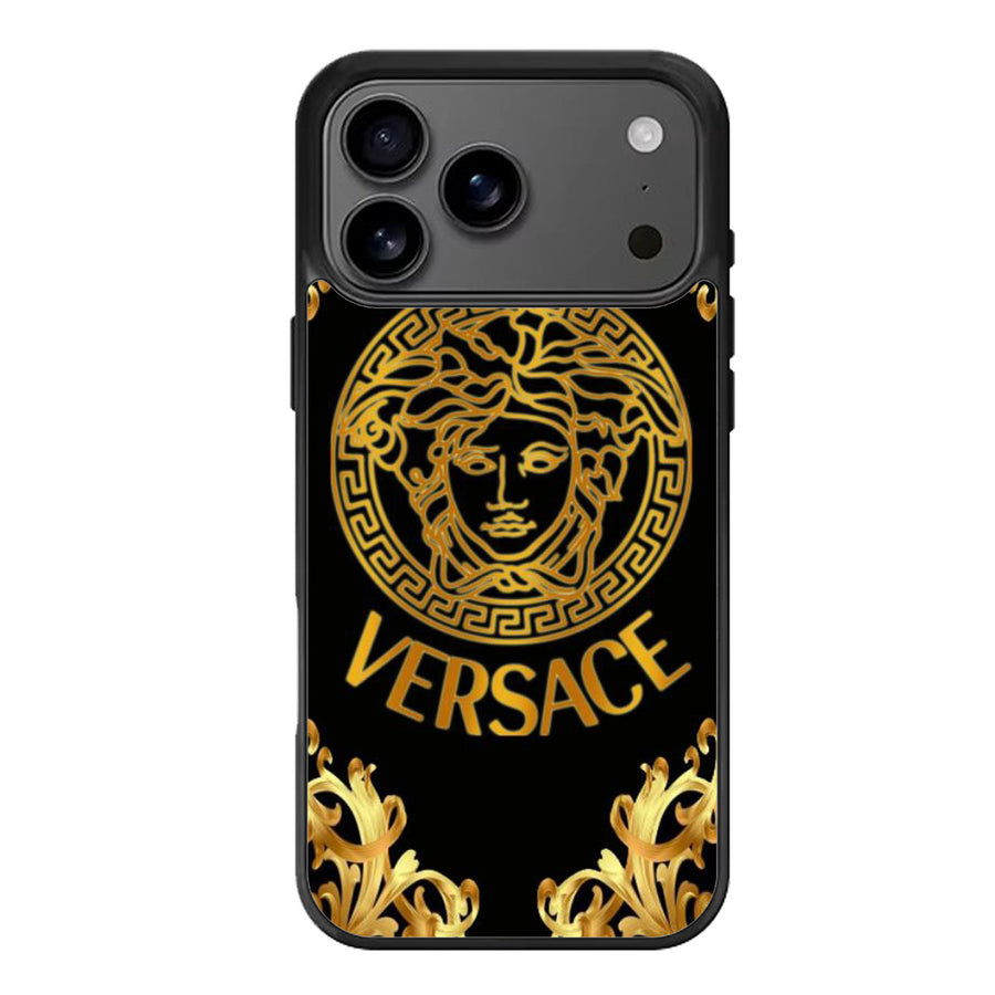 Versace Black Gold iPhone 17 Case