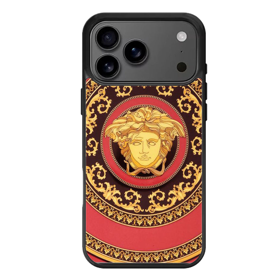 Versace Red Design iPhone 17 Case