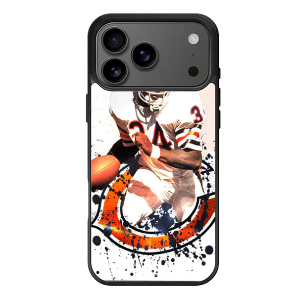 Walter Payton Nfl Chicago Bears iPhone 17 Case